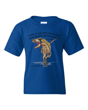 Dinosaur T-Shirt for Kids Daspletosaurus OR Puertasuarus Clade-Gravim
