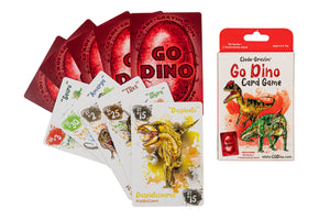 Dinosaur Card Games for Kids Old Bones Go Dino Bundle Clade-Gravim