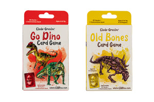 9 Clade-Gravim Trading Card Dinosaurs 