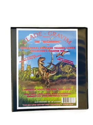 Dinosaur Trading Card Collectors Starter Kit The Beginning of Dino Collector Cards Clade-Gravim