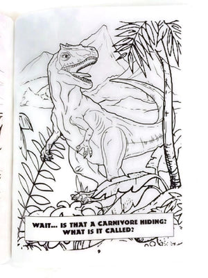 Dinosaur Coloring Book Clade-Gravim® Cladogram Adult Children Original Printing