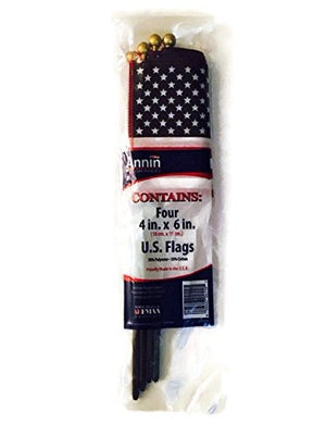 Faded Glory Flag Koozie Bundle Decor 4th of July Veterans USA Stars Decal Memorial Independence