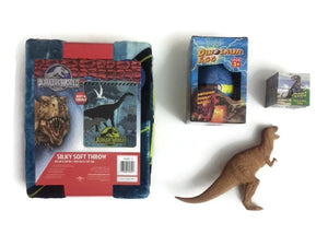 Jurassic World Throw Bundle Toy T-Rex Clade-Gravim Giant Hatching Dinosaur Egg and more!