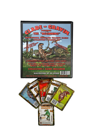 Dinosaur Trading Card Collectors Starter Kit The Beginning of Dino Collector Cards Clade-Gravim