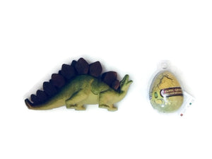 Hatching Dinosaur Egg Bundle Big Stegosaurus Matching Toy Growing Dino Fast Hatch Clade-Gravim